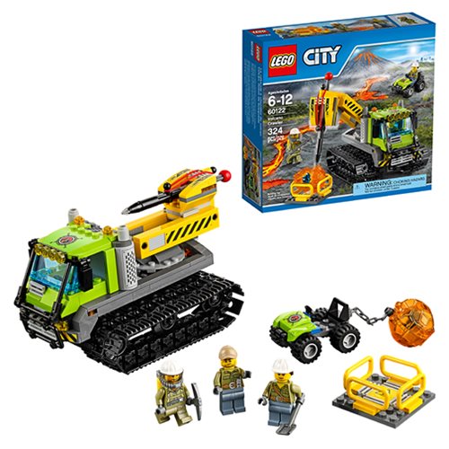 LEGO City In Out 60122 Volcano Crawler